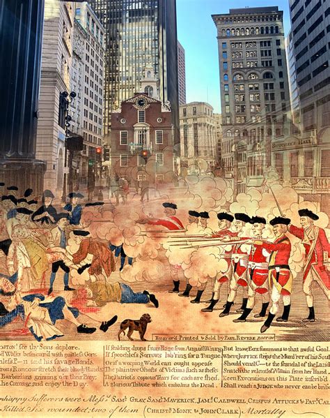 Boston Massacre 250 Years Later Digital Art by Andrew Cotten - Fine Art ...