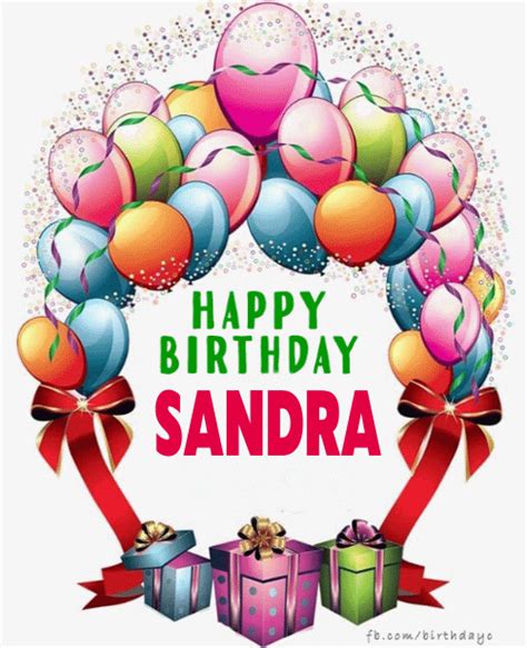 Happy Birthday SANDRA gif | Birthday Greeting | birthday.kim