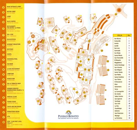 Pueblo Bonito Sunset Beach Map - Maping Resources