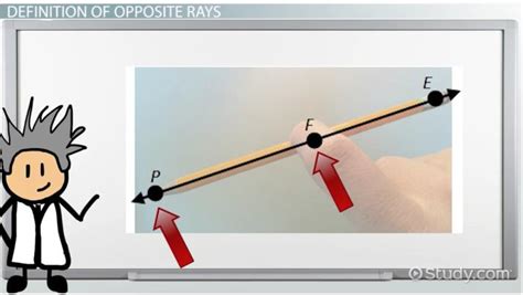 Opposite Rays | Overview & Examples - Lesson | Study.com