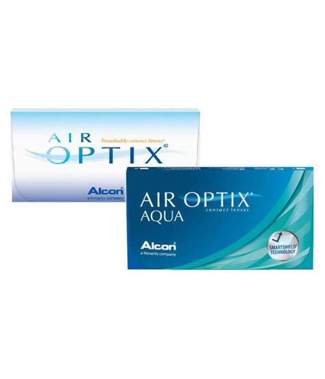 Alcon Air Optix Aqua Monthly Disposable Spherical Contact Lenses - Buy ...