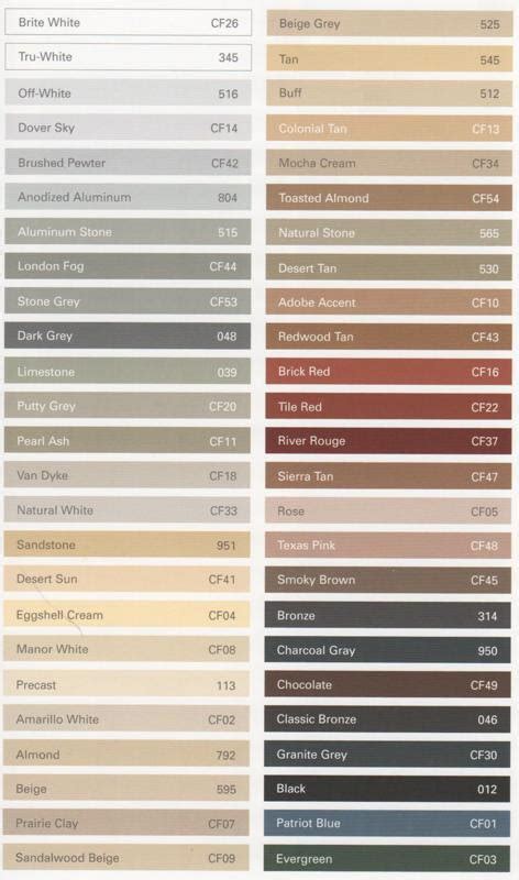 solver paint colours chart