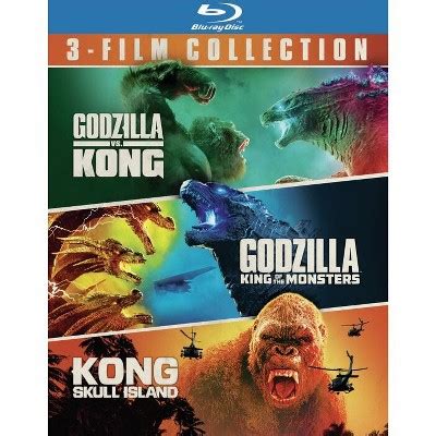 Godzilla Vs. Kong/godzilla: King Of The Monsters/kong: Skull Island: 3 ...