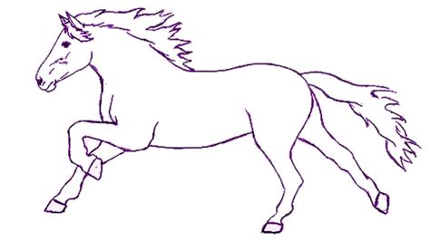 Easy How To Draw A Horse Step By Step ~ Horse Draw Step Wedrawanimals ...