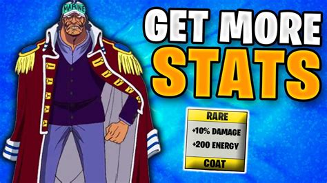 HOW TO GET VICE ADMIRAL'S COAT FOR MORE STATS | Blox Fruits - YouTube