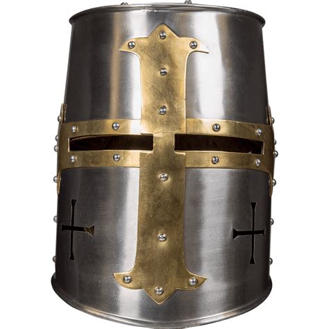 Crusader Helmet - HW-700742 - LARP Distribution