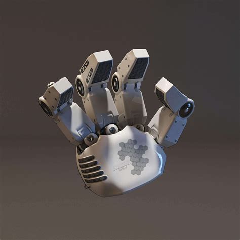 Robotic Hand Art ~ Robotic Arm By Rkadich | Bodhiwasuen