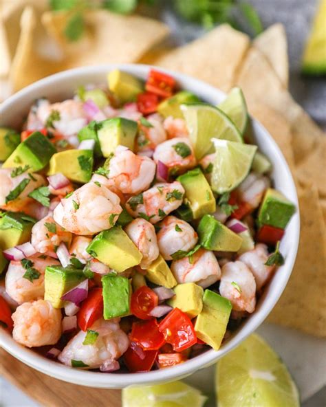 Easy Shrimp Ceviche - Kalefornia Kravings