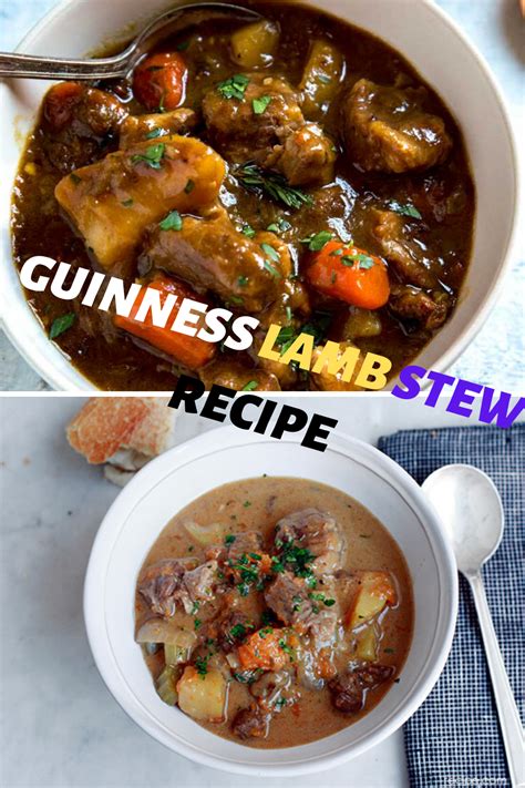 Guinness Lamb Stew Recipe - Daisy's Kitchen | Recipe | Lamb stew, Stew ...