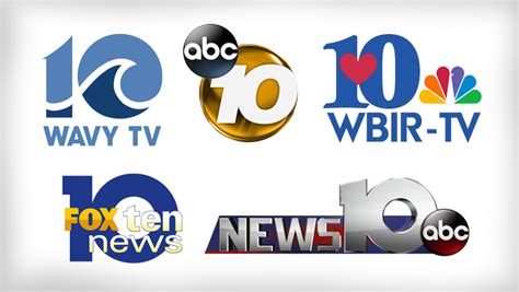 Your picks for Channel 10 TV station logo designs - NewscastStudio