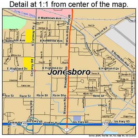 Jonesboro Ar Zip Code Map | Latest News