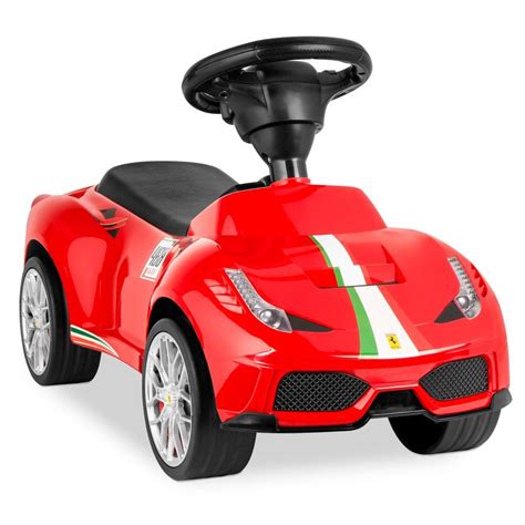 Best Choice Products Kids Licensed Ferrari 458 Sports Car Ride On Push ...