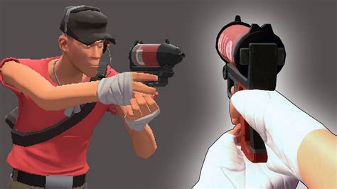 TF2 Scout Super Automatic Pistol - YouTube