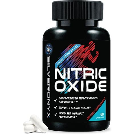 Nitric Oxide Blast - Extra Strength N.O. Supplement, 60 Capsules ...