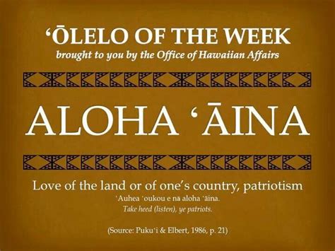 Aloha 'Aina | Hawaiian words and meanings, Hawaiian phrases, Hawaii ...