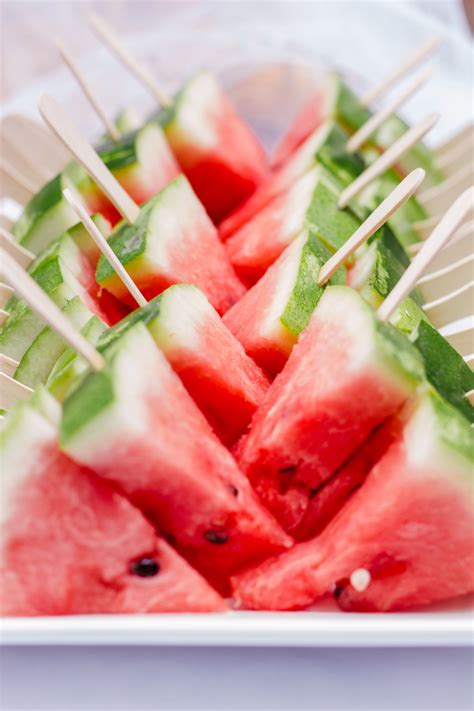 Watermelon Party Snack - Triangle Themed 1st Birthday