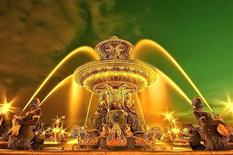 Golden Fountain, Fountain, Sculpture, golden, HD wallpaper | Peakpx