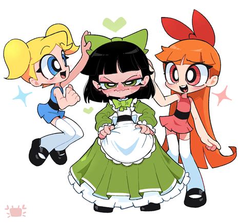 Powerpuff Girls! 💙💚 ️👗 | The Powerpuff Girls | Know Your Meme