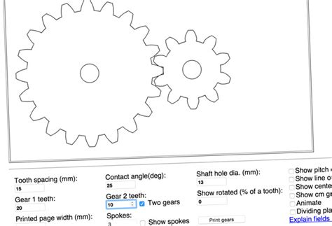 Gear Design Tools – Rob Ives