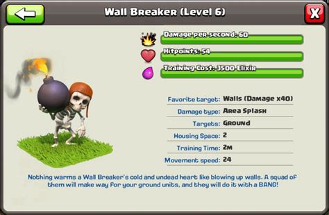 Wall Breaker - Clash of Clans Wiki