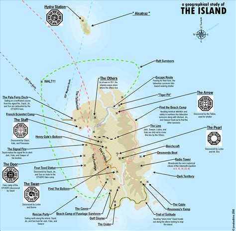 Cartographer Creates Full Map Of LOST Island | Bit Rebels