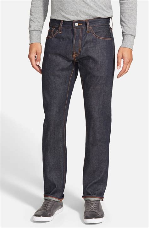 Jean Shop Slim Fit Selvedge Jeans (Raw) | Nordstrom