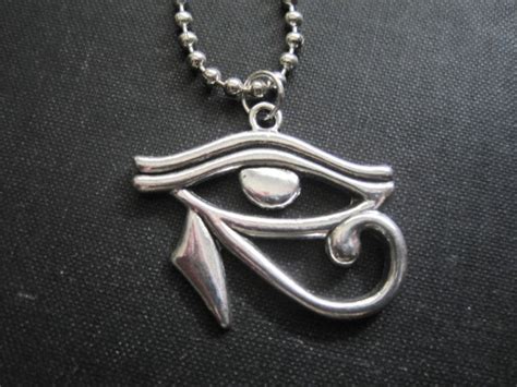 Eye of Horus Necklace - Vamps Jewelry Gothic Victorian Jewelry