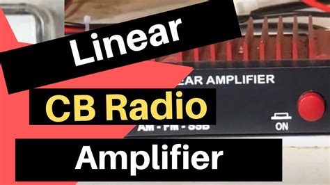 RM KL40 40 Watt CB Radio Linear Amplifier - YouTube