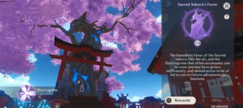 I just finished leveling up the Sakura tree to max. Anyone else did it ...