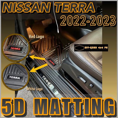 NISSAN TERRA 2022-2024 5D DEEP DISH MATTING (terra accessories) | Lazada PH