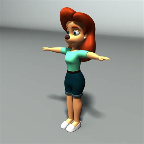 Character: Roxanne, A Goofy Movie, by Amber Autry at Coroflot.com