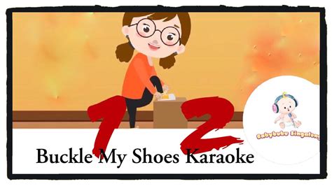 12 buckle my shoes nursery rhymes karaoke 2023 #nurseryrhymes - YouTube