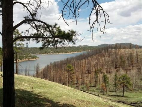 Thunder Ridge Campground, located above the Rampart Reservoir, is one ...