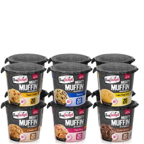 Mighty Muffin Power - 12 Pack By FlapJacked - SuppKings Nutrition ...