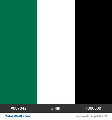 Starbucks colors palette. HEX colors #00704a, #ffffff, #000000. Brand ...