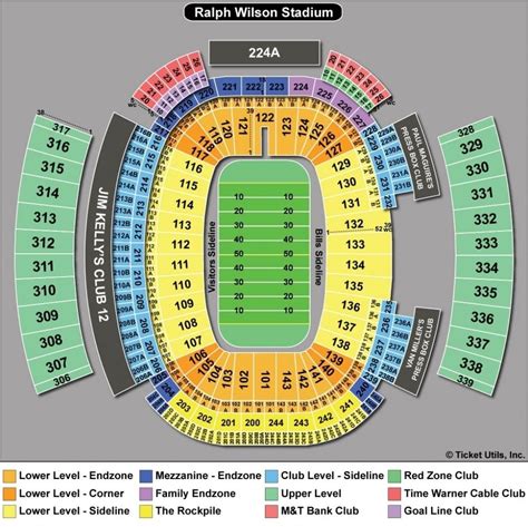 bills stadium seating chart | Seating charts, New era, Chart