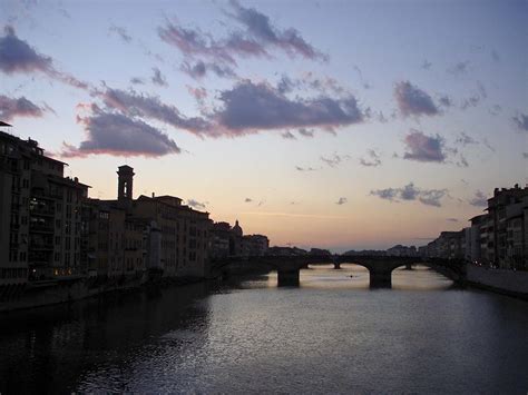 Arno River at Sunset Photograph by Brian Kamprath - Pixels