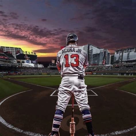 Background Ronald Acuna Jr Wallpaper Discover more League Baseball ...