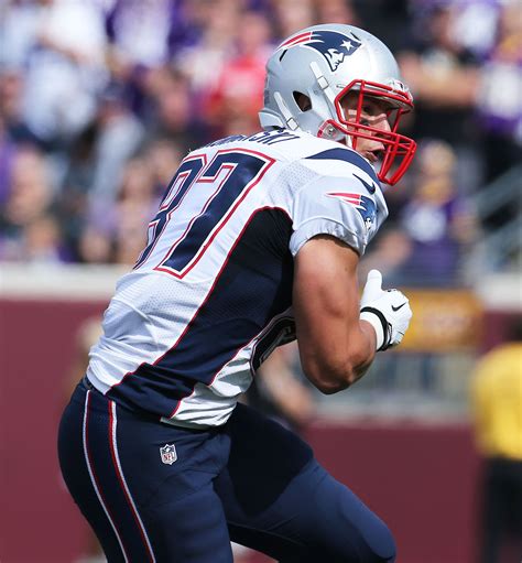 Gronk has recorded at least 1 catch in 52 straight regular-season NFL ...