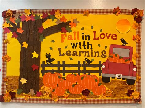 Teacher School Fall Bulletin Board for Classroom Decoration/ | Etsy