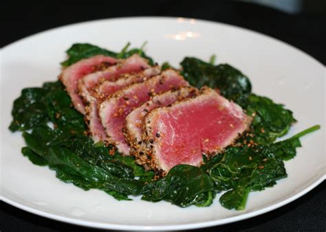 Sesame Crusted Seared Tuna - Guest post by Confident Cook Hesitant Baker