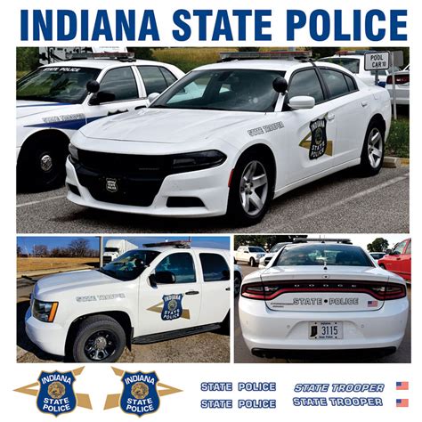 Indiana State Police – Charger & Tahoe – Bilbozodecals