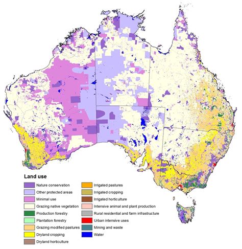 Land use of Australia Australian Maps, Land Use, Flags Of The World ...