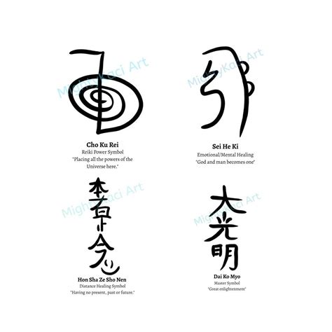 Reiki Symbols Printable - Etsy Ireland