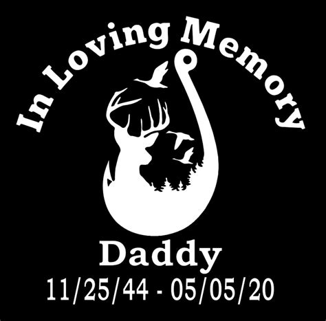 In loving memory decals vinyl car decal in loving memory car decal in ...