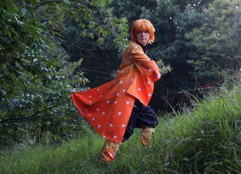 Zenitsu Agatsuma Cosplay Review by SHIRO YCHIGO - Rolecosplay