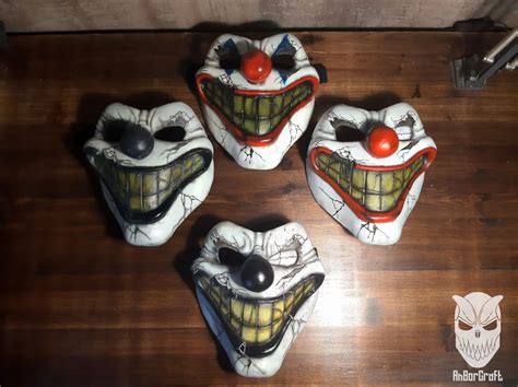 Sweet Tooth mask Twisted Metal Clown game mask Needles Kane | Etsy