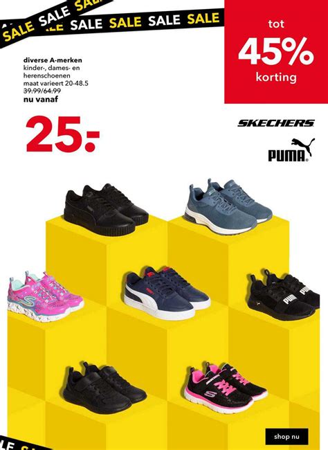 Diverse A-Merken Kinder-, Dames- En Herenschoenen Aanbieding bij ...