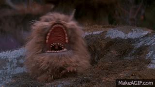 Fizzgig Screams in Anger! The Dark Crystal Scene on Make a GIF