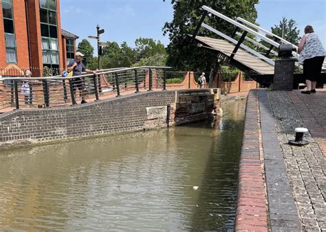 Canal and River Trust work to save suffocating fish in Banbury canal ...